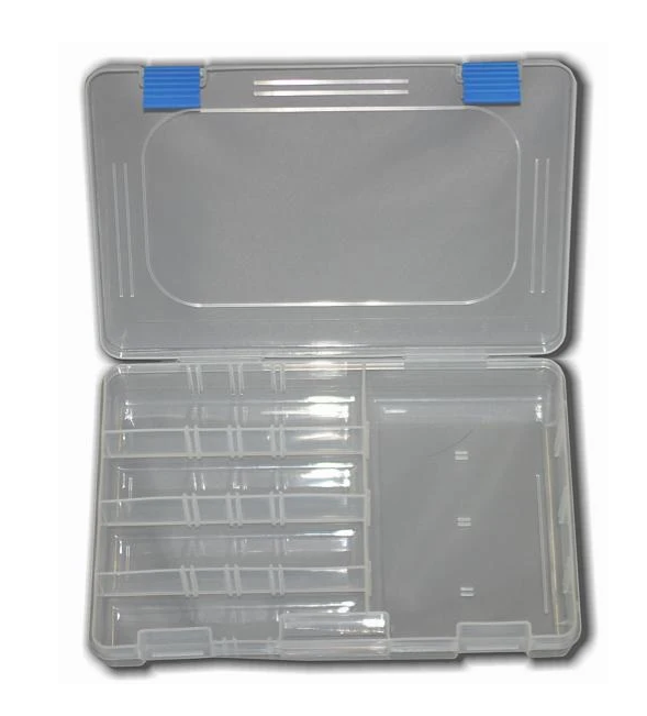 FLY BOX CLEAR PLASTIC PIKE FLY BOX (8-19 COMP)