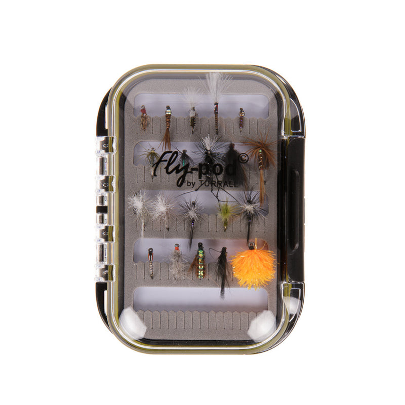 FLY POD SELECTION UNIVERSAL BARBLESS RANGE 20 FLIES