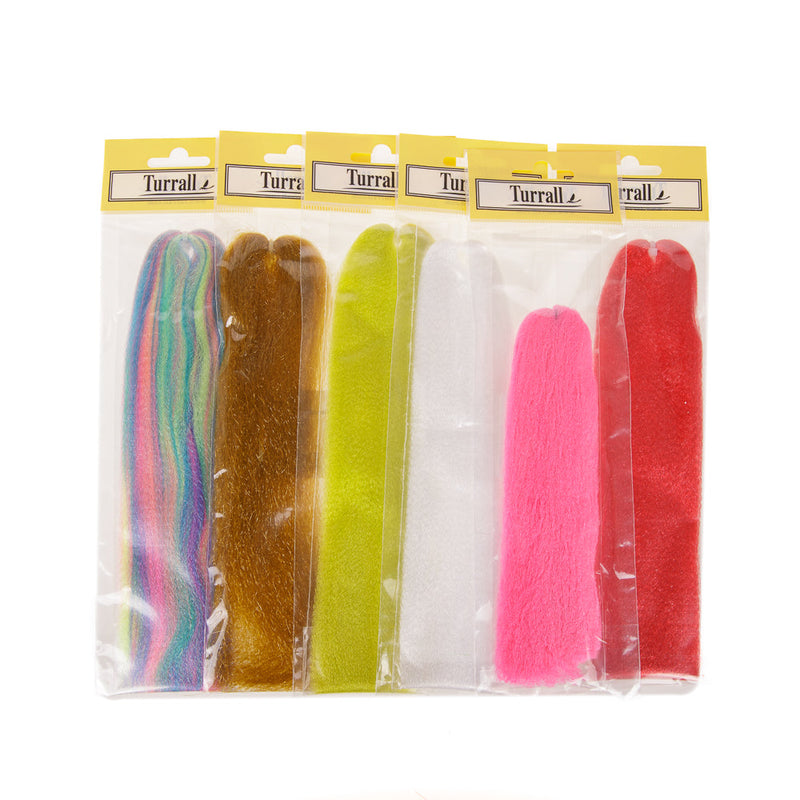 STREAMER FRIZZ FIBRE FLY TYING MATERIAL