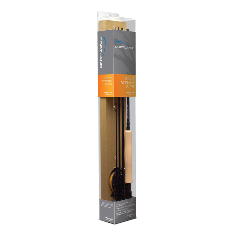 CORTLAND FAIRPLAY PRO PRE-LOADED ROD OUTFIT 8FT 5/6WT