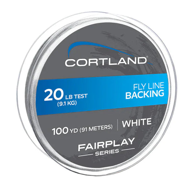 CORTLAND FAIRPLAY BACKING  FLYLINE BACKING WHITE