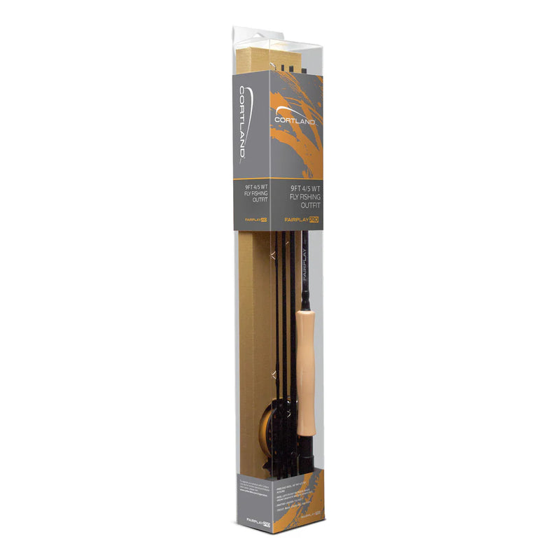 CORTLAND FAIRPLAY PRO PRE-LOADED ROD OUTFIT 9FT 4/5WT