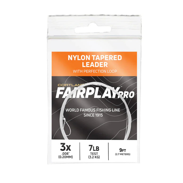 CORTLAND FAIRPLAY PRO NYLON TAPERED LEADERS