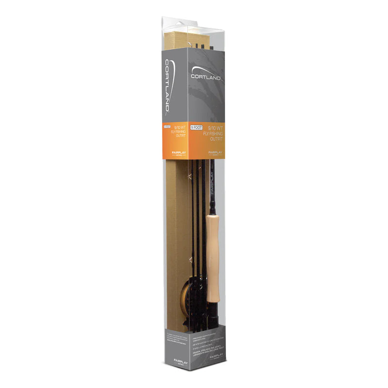 CORTLAND FAIRPLAY PRO PRE-LOADED ROD OUTFIT 9FT 9/10WT