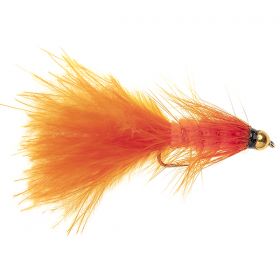 GOLD HEAD BUGGER FLY GOLD HEAD WOOLY BUGGER ORANGE