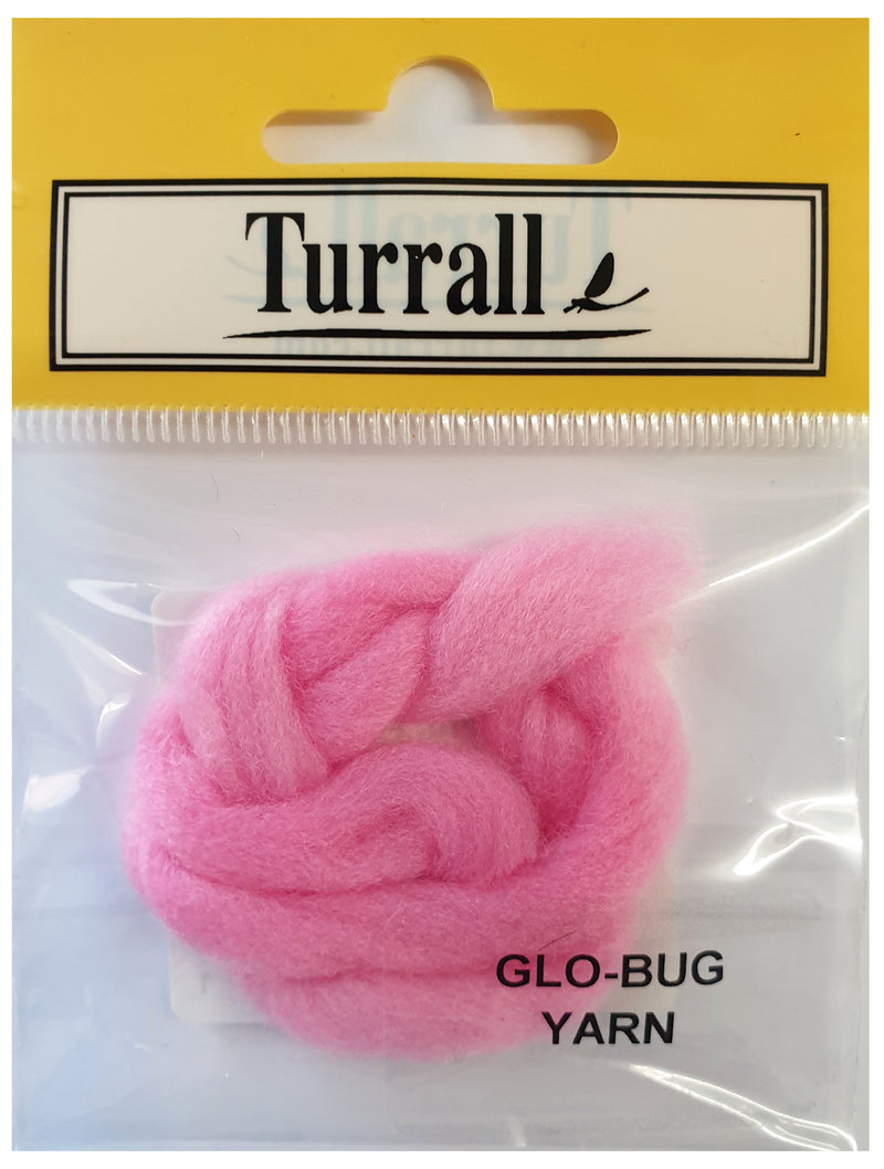 GLO BUG YARN FLY TYING MATERIAL