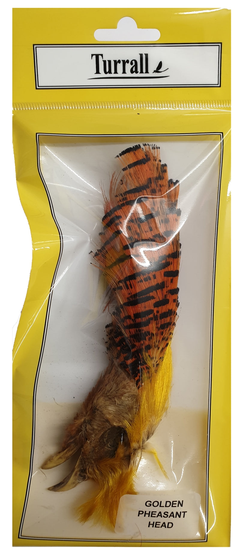 GOLDEN PHEASANT HEAD FLY TYING FEATHERS