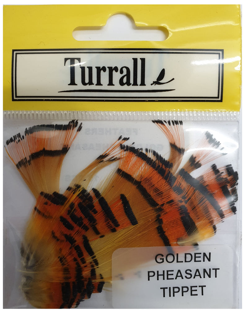 GOLDEN PHEASANT TIPPET FLY TYING FEATHERS