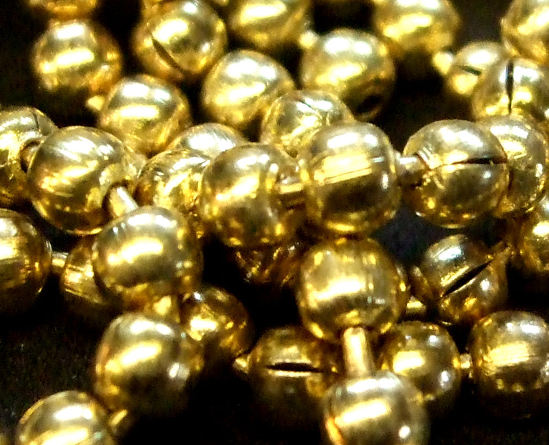 EYES BEADCHAIN CHROME GOLD