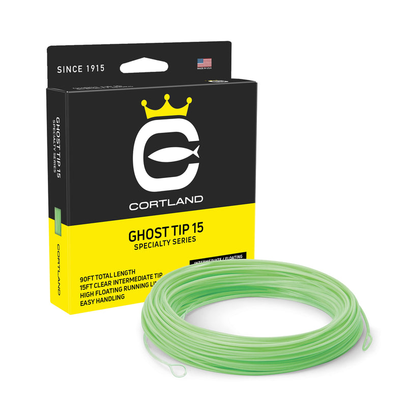 CORTLAND GHOST TIP 15 INTERMEDIATE / FLOATING FLY LINE