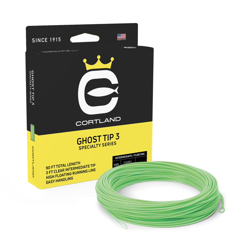 CORTLAND GHOST TIP 3 INTERMEDIATE / FLOATING FLY LINE