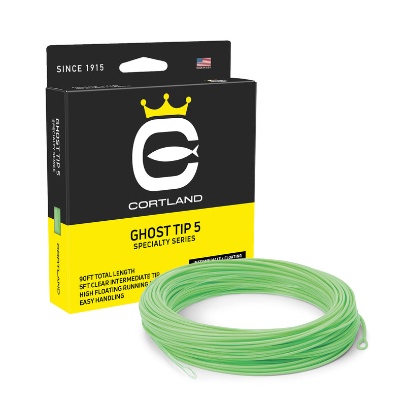 CORTLAND GHOST TIP 5 INTERMEDIATE / FLOATING FLY LINE