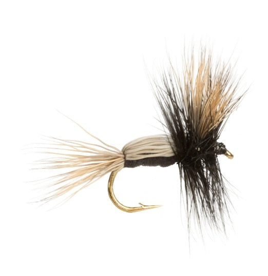 HAIR-BODIED DRY FLY HUMPY-BLACK