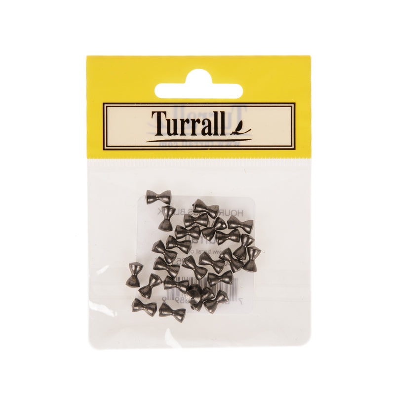 HOUR GLASS EYES BLACK FLY TYING MATERIAL