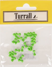 HOUR GLASS EYES FLU GREEN FLY TYING MATERIAL