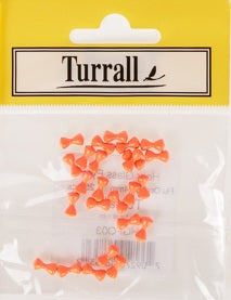 HOUR GLASS EYES FLU ORANGE FLY TYING MATERIAL