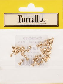 HOUR GLASS EYES GOLD FLY TYING MATERIAL