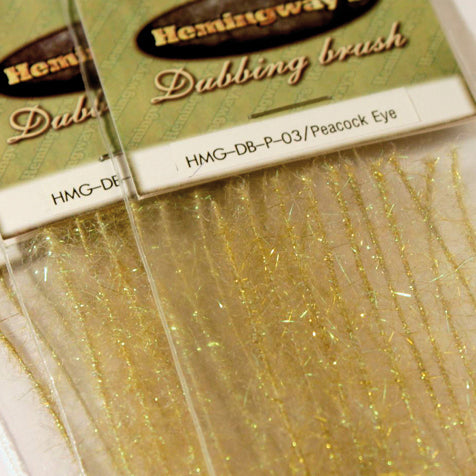 DUBBING BRUSH PEACOCK FLY TYING MATERIAL