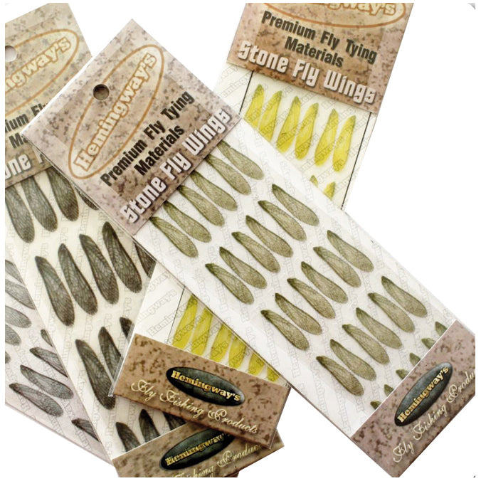 WINGS STONEFLY HEMINGWAYS FLY TYING MATERIAL