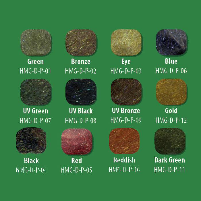 DUBBING PEACOCK FLY TYING MATERIAL