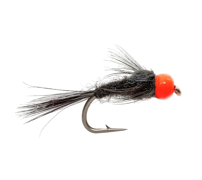 HOT HEAD FLY BLACK NYMPH
