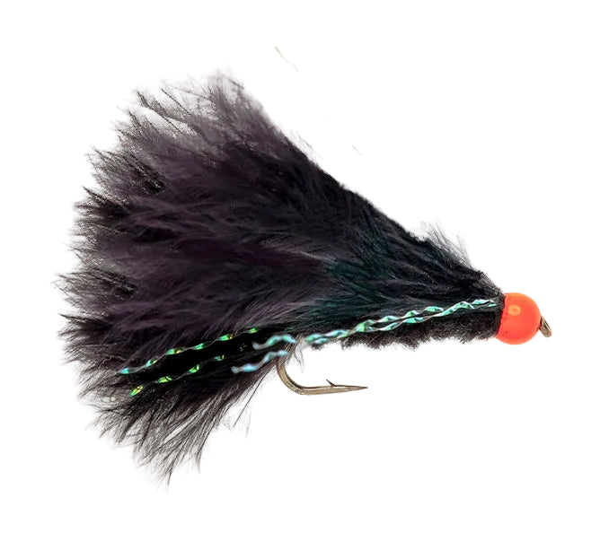 HOT HEAD FLY HOTHEAD ORANGE BLACK CATS WHISKER