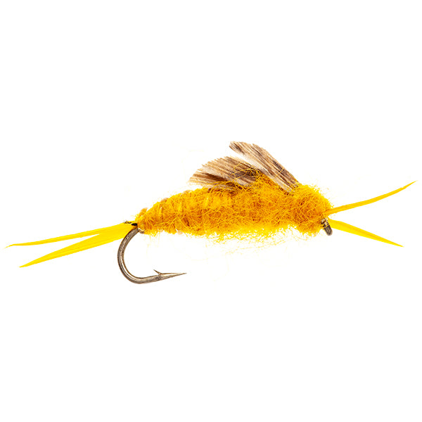 HEAVY STONE NYMPH FLY KAUFMAN GOLDEN YELLOW STONEFLY
