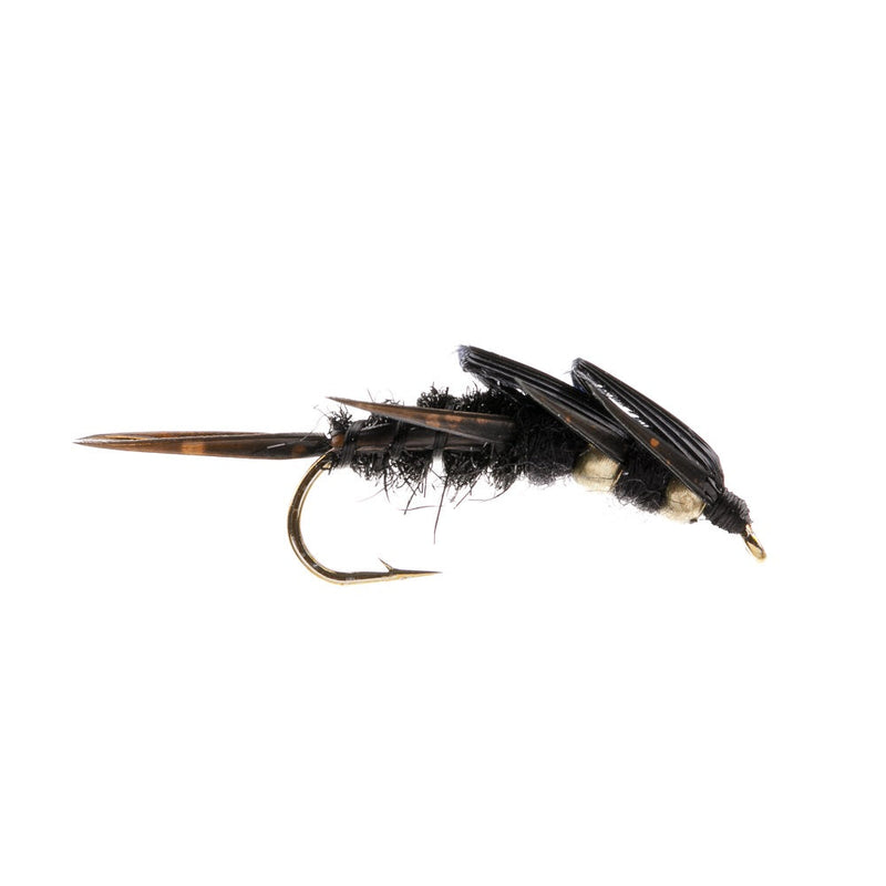 HEAVY STONE NYMPH FLY BLACK