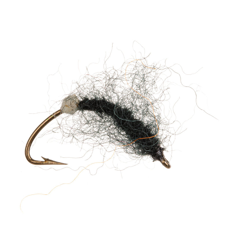 NORDIC TROUT FLY BLACK MYCIS GLOW