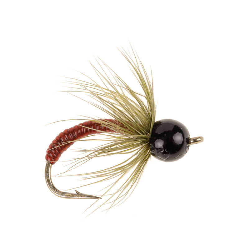 NORDIC TROUT FLY BLACK TUNGSTEN BOBBER FLY