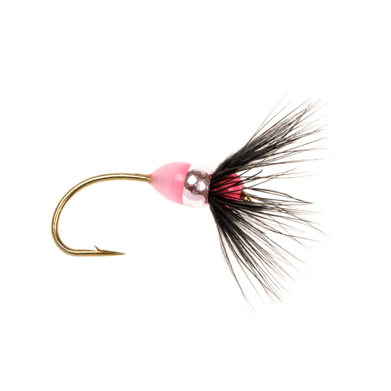 NORDIC TROUT FLY WIDOWER FLU PINK & MET PINK