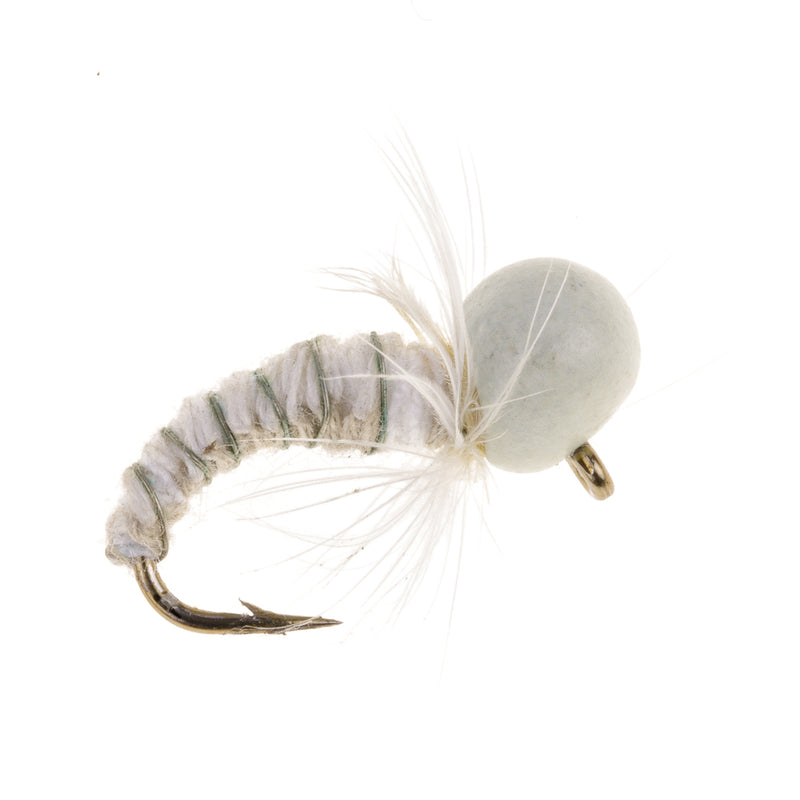 TUNGSTEN OFF BEADS WHITE FLY TYING MATERIAL