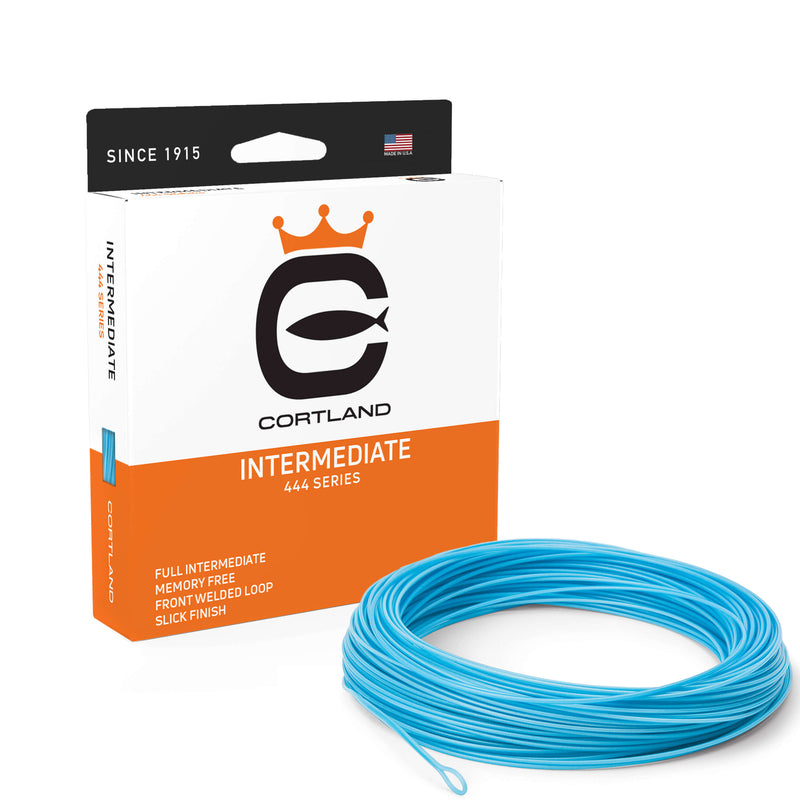 CORTLAND 444 INTERMEDIATE ICE BLUE FLY LINE