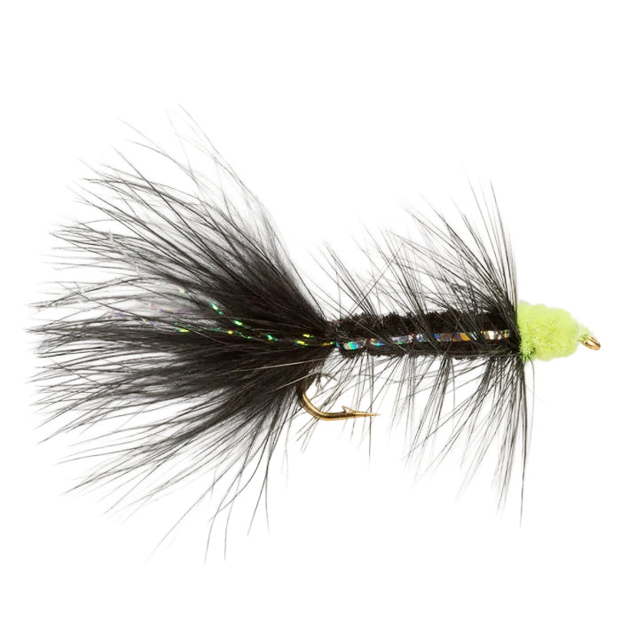 SALMON LEECH EGG FLY CHARTREUSE LEECH