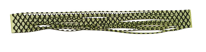 LEGS RUBBER FLU GREEN GRIZZLE SCALE SILLY FLY TYING MATERIAL
