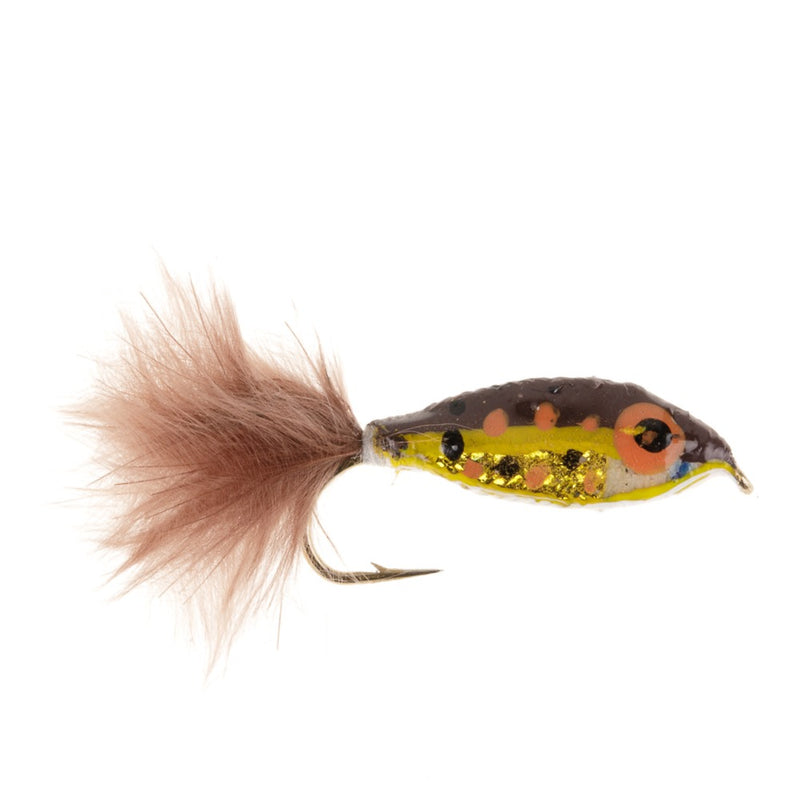 LITTLE GEM FLY EPOXY MINNOW BROWN TROUT