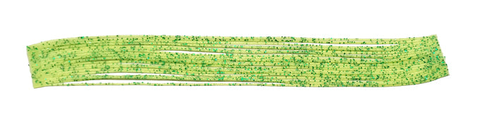 LEGS FINE SPECKLED FLU GREEN HOLO SILLI FLY TYING MATERIAL