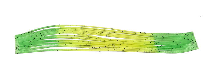 LEGS 2 TONE SILLI FLECKED CHART/FLU YELLOW FLY TYING MATERIAL