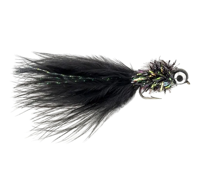 LEAD HEAD FLY MINI FRITZ LEAD HEAD BLACK