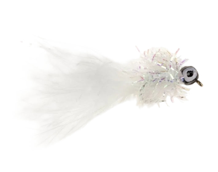 LEAD HEAD FLY MINI FRITZ LEAD HEAD WHITE