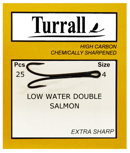 LOW WATER DOUBLE SALMON FLY FISHING HOOK