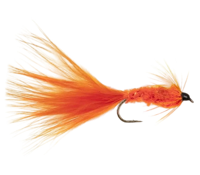 STREAMER / LURE FLY ORANGE TADPOLE