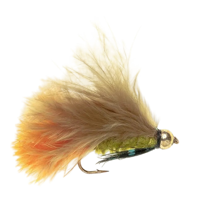 STREAMER / LURE FLY BH HOT TAIL DAWSON OLIVE
