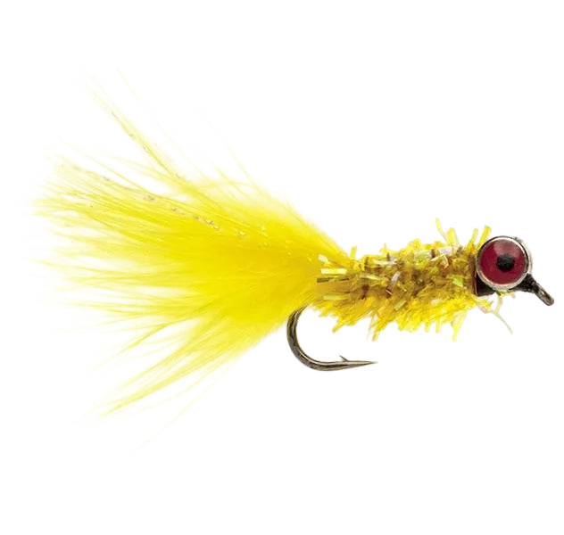 STREAMER / LURE FLY BIG EYE GLADIATOR YELLOW