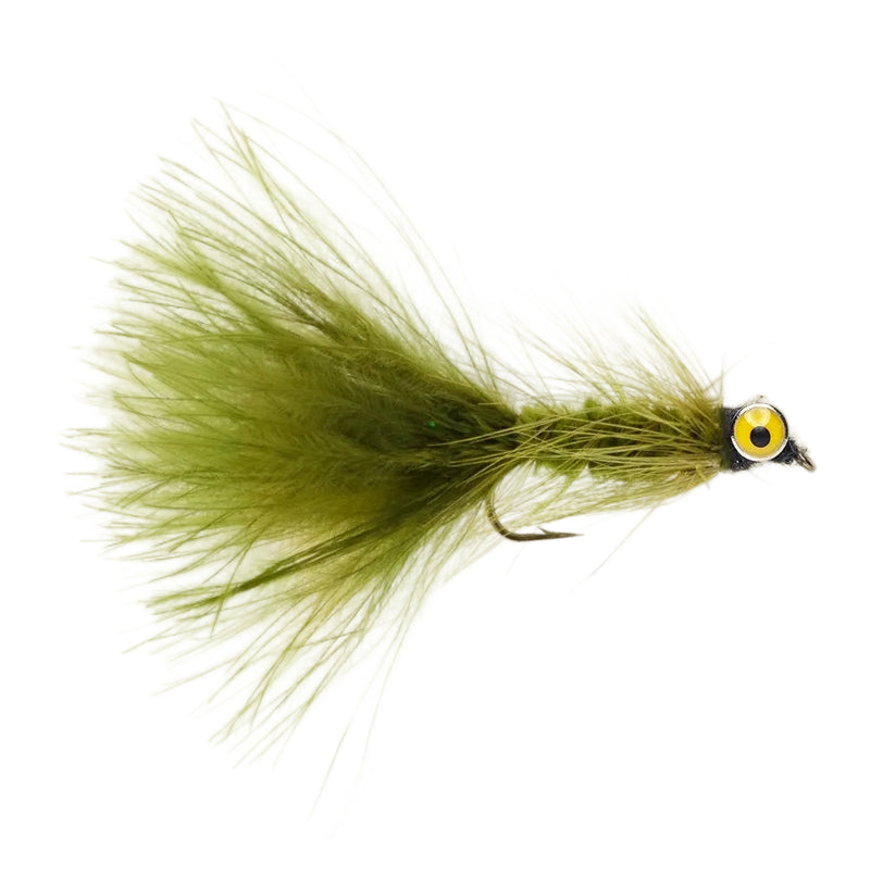 STREAMER / LURE FLY BIG EYE NOBBLER OLIVE