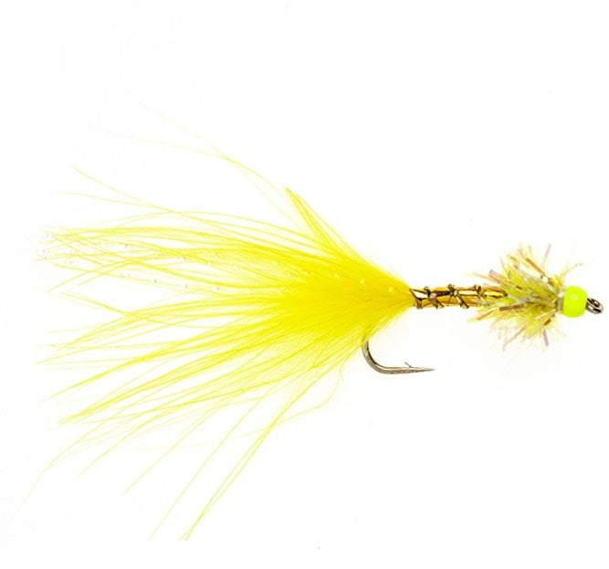 STREAMER / LURE FLY BH POWER FLASH YELLOW