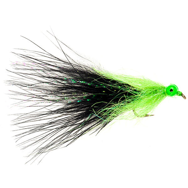 STREAMER / LURE FLY BH SHAGGY CAT BLACK