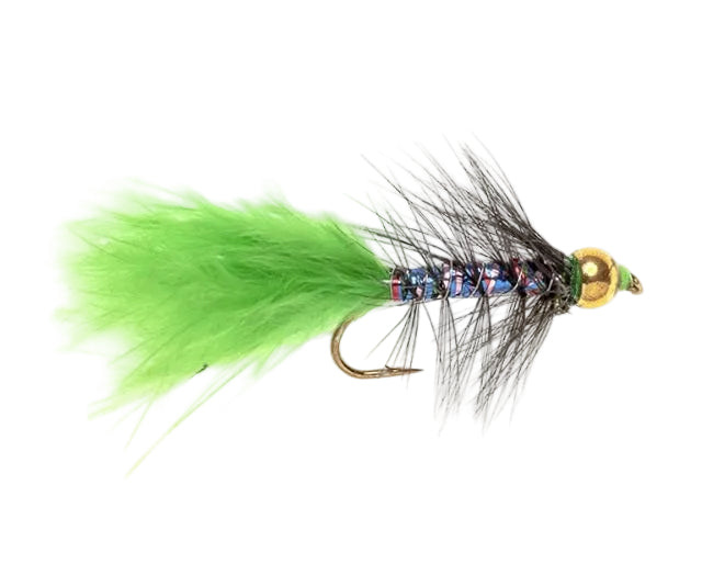 STREAMER / LURE FLY BH LIME DANCER