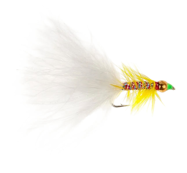 STREAMER / LURE FLY BH WHITE DANCER