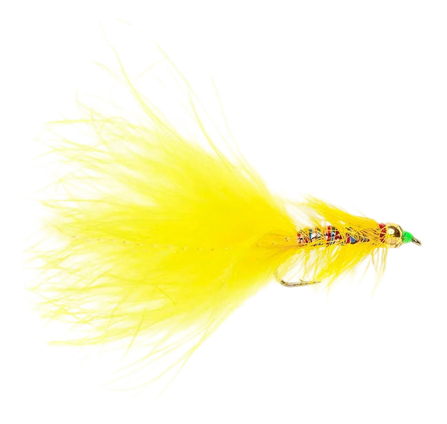 STREAMER / LURE FLY BH YELLOW DANCER